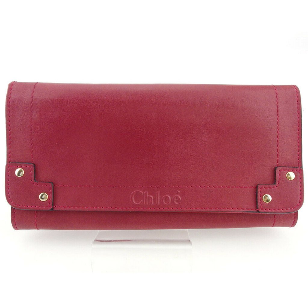Chloe Purse Eden Beige Leather Authentic Used